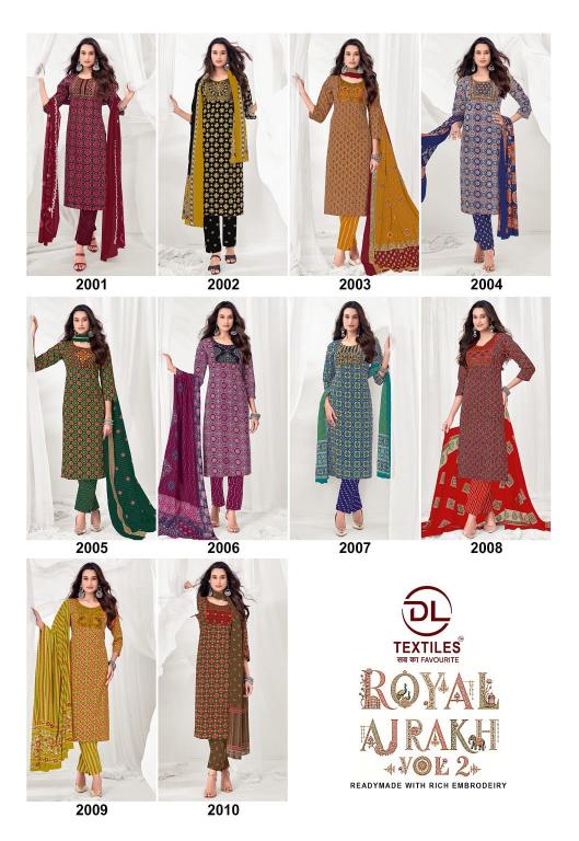 DL royal ajrakh vol-2 designer kurti wholesalers in kasturi nagar bangalore